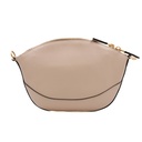 Prada Smooth Leather Mini Shoulder Bag in Beige