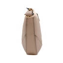 Prada Smooth Leather Mini Shoulder Bag in Beige