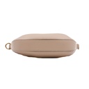 Prada Smooth Leather Mini Shoulder Bag in Beige