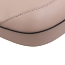 Prada Smooth Leather Mini Shoulder Bag in Beige