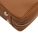 Prada Saffiano Lux Small Bowle Bag in Beige