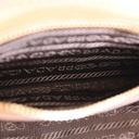 Prada Saffiano Lux Small Bowle Bag in Beige