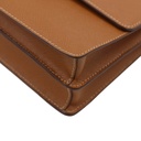 Prada Saffiano Leather Mini Crossbody Bag in Beige