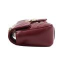 Gucci GG Marmon Leather In Burgundy 446744