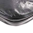 Prada Arqué in Black Patent Leather Shoulder Bag