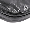 Prada Arqué in Black Patent Leather Shoulder Bag