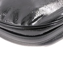 Prada Arqué in Black Patent Leather Shoulder Bag