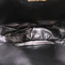 Prada Arqué in Black Patent Leather Shoulder Bag