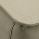 Yves Saint Laurent Large Niki Bag In White Leather