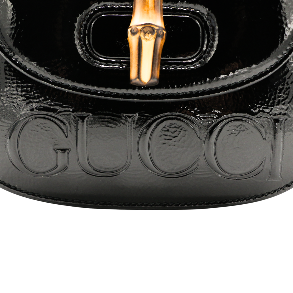 Gucci Bamboo 1947 Mini Top Handle Bag In Black 786482
