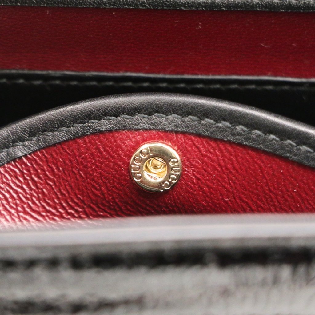 Gucci Bamboo 1947 Mini Top Handle Bag In Black 786482