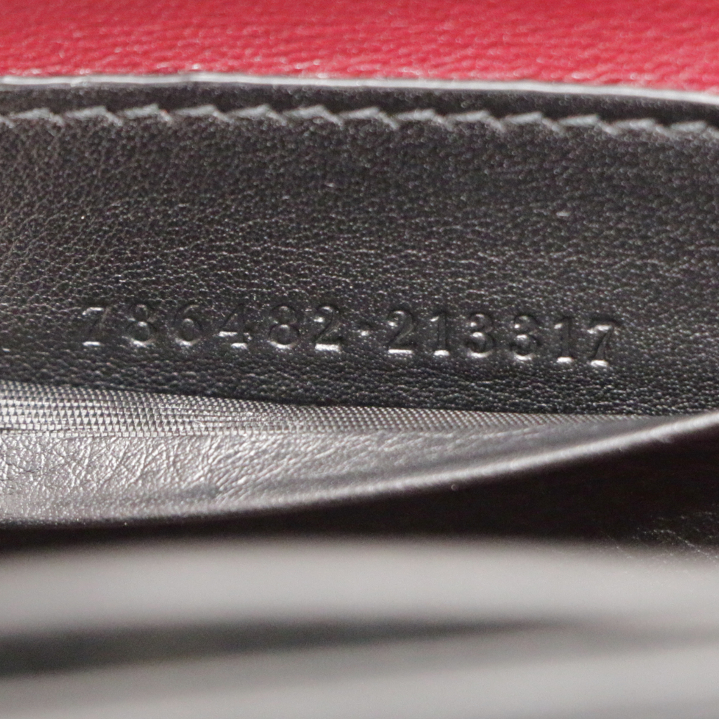 Gucci Bamboo 1947 Mini Top Handle Bag In Black 786482