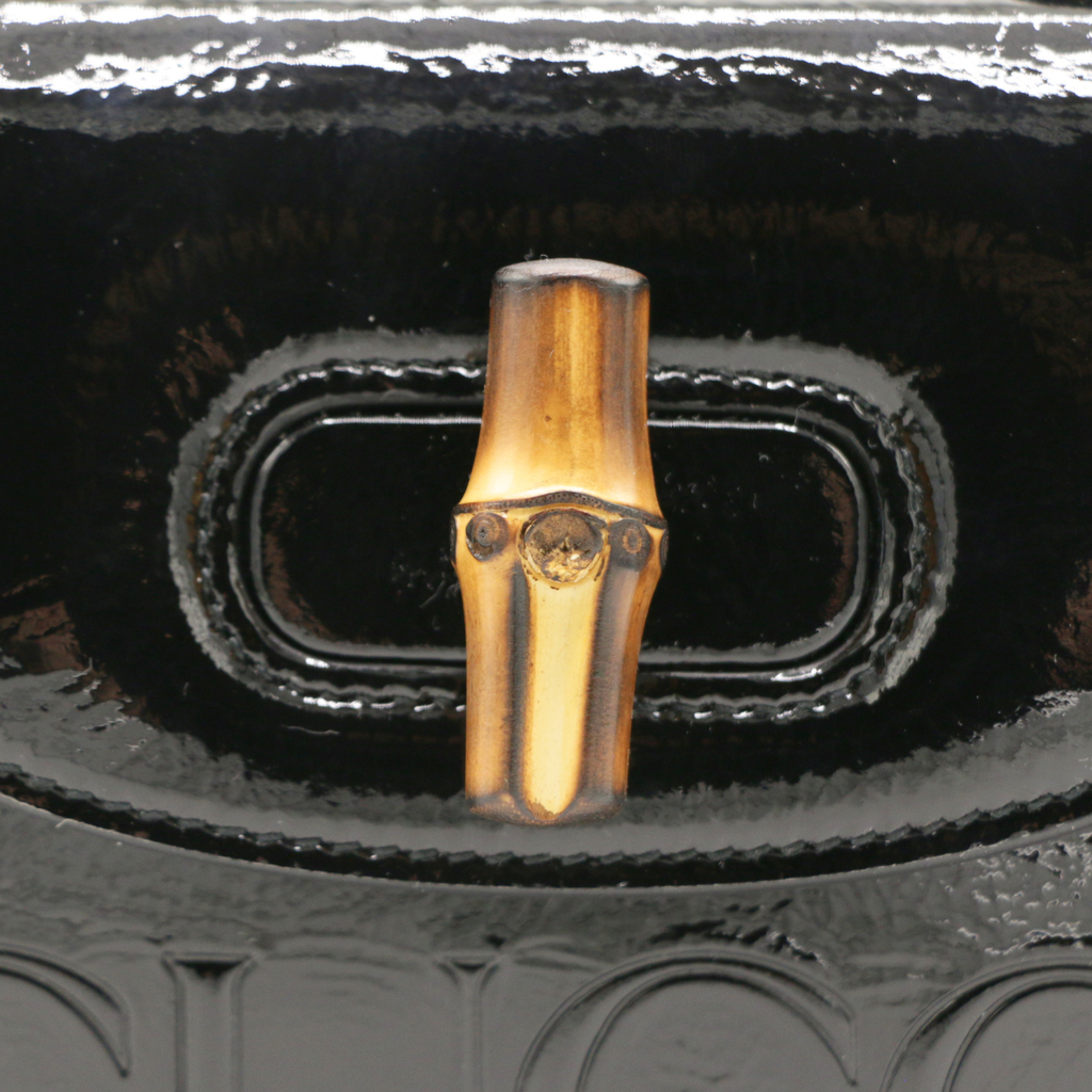 Gucci Bamboo 1947 Mini Top Handle Bag In Black 786482