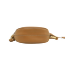 Prada Smooth Leather Mini Shoulder Bag in Camel