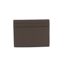 Saint Laurent Pebble-Grain Leather Cardholder Grey