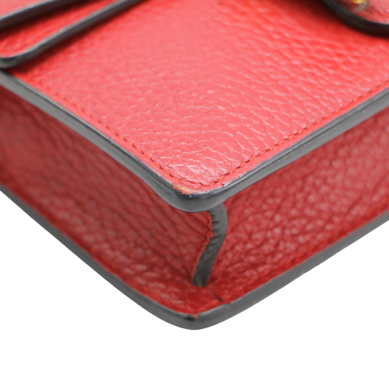 Gucci Dionysus Super Mini Bag Red 476432