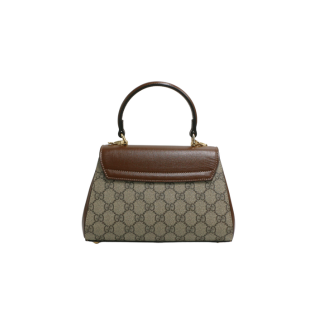 Gucci Horsebit 1955 Medium Shoulder Bag in GG Canvas 702049