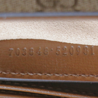 Gucci Horsebit 1955 Medium Shoulder Bag in GG Canvas 702049