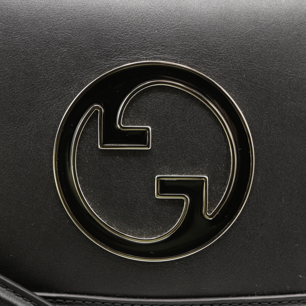 Gucci Blondie Medium Black Shoulder Bag 815715