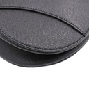 Christian Dior Classic Saddle Bag Black 