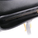 Christian Dior Classic Saddle Bag Black 