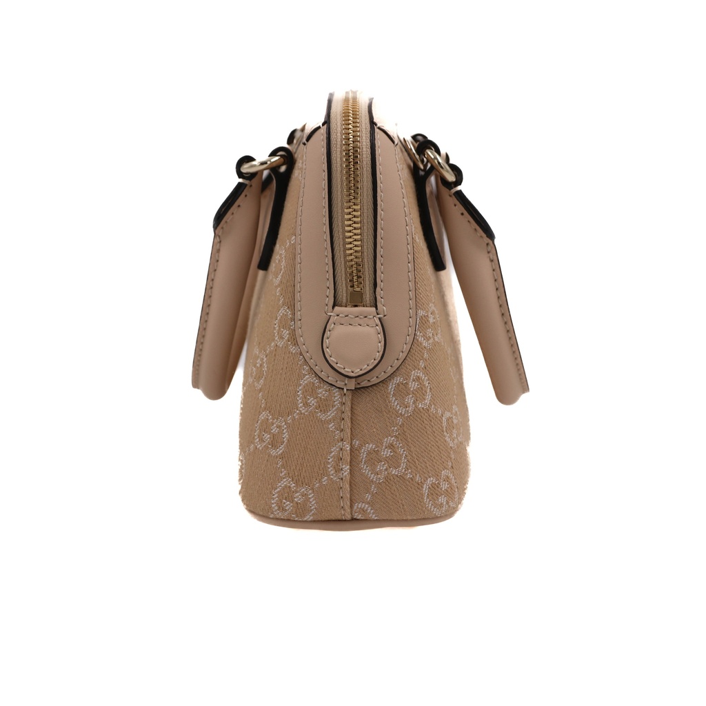 Gucci Ophidia GG Mini Top Handle Handbag Beige 772216