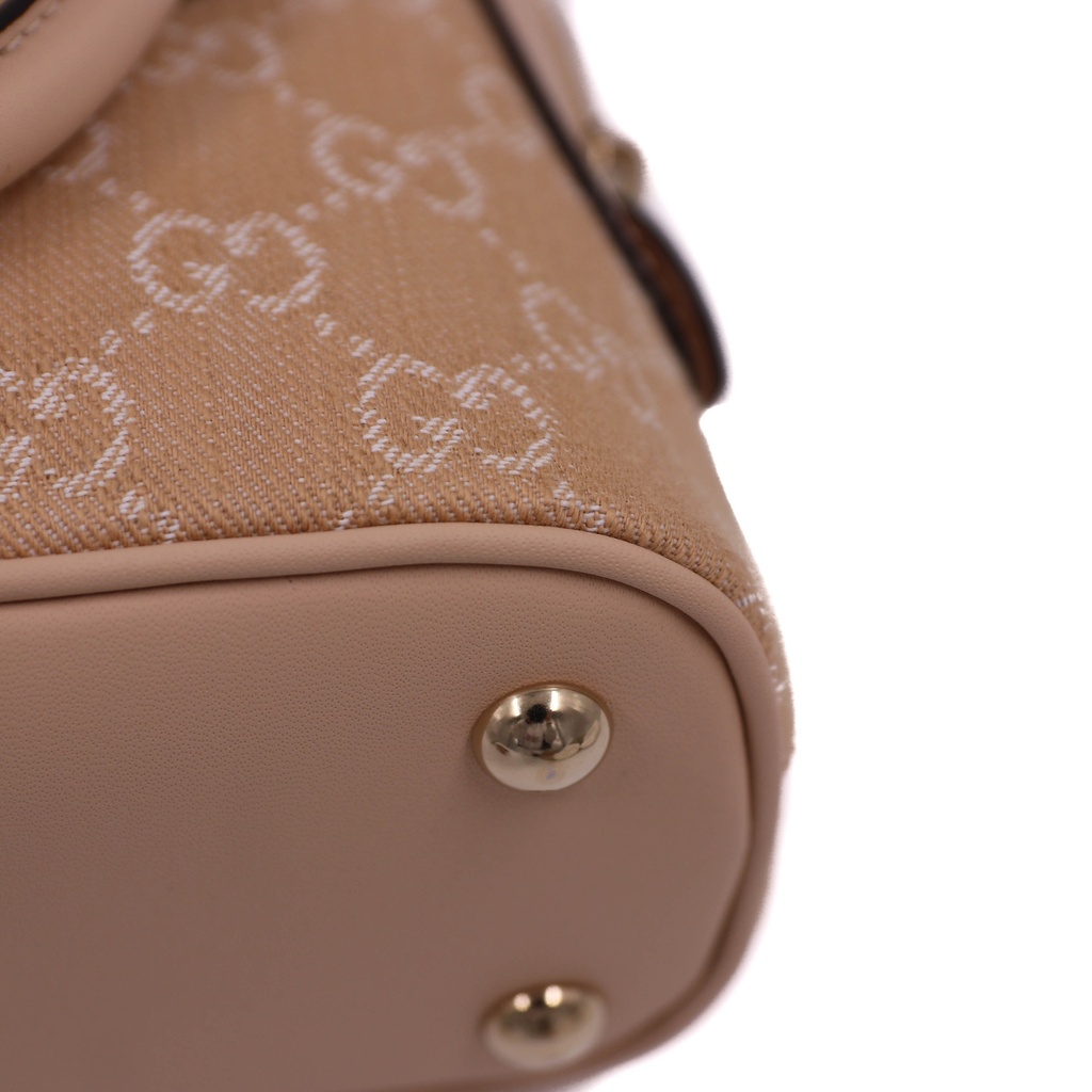 Gucci Ophidia GG Mini Top Handle Handbag Beige 772216