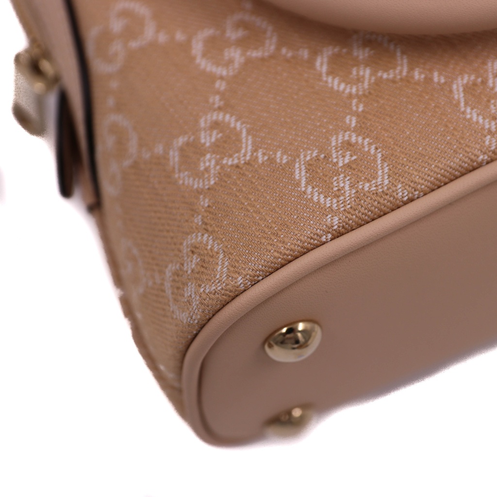 Gucci Ophidia GG Mini Top Handle Handbag Beige 772216