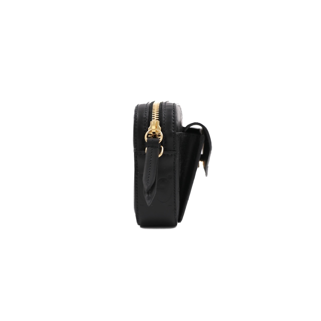 Gucci GG Super Mini Shoulder Bag in Black 781554