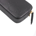 Gucci GG Super Mini Shoulder Bag in Black 781554