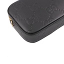 Gucci GG Super Mini Shoulder Bag in Black 781554