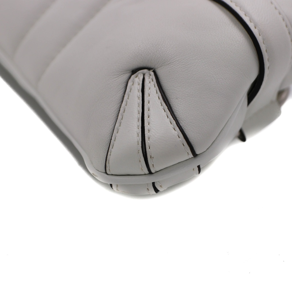 Gucci Horsebit Chain small shoulder bag in white nappa leather