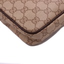Gucci GG mini bag with Web in sand and brown GG canvas 876391