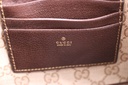 Gucci GG mini bag with Web in sand and brown GG canvas 876391