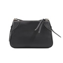 Gucci GG emblem Leather Shoulder bag Black 818157