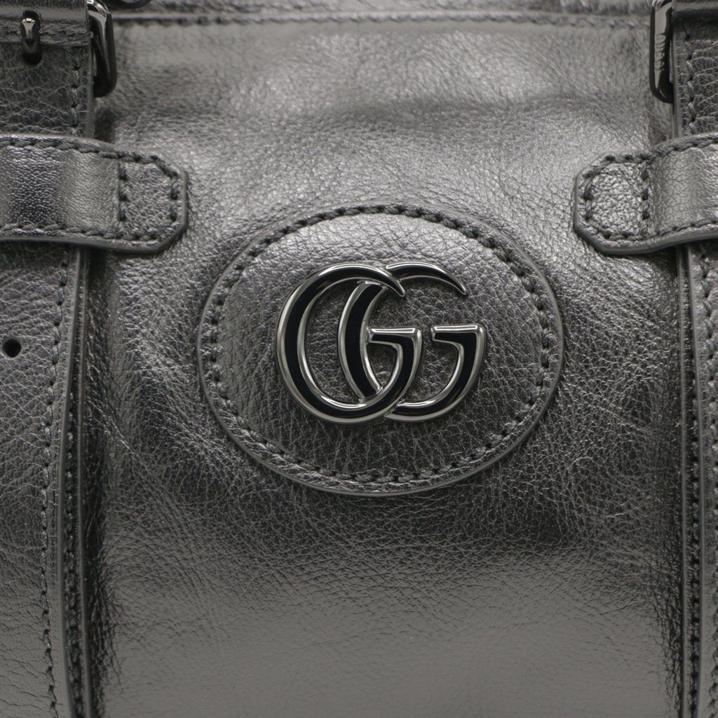 Gucci Double G Small Duffle Bag in Black 725701