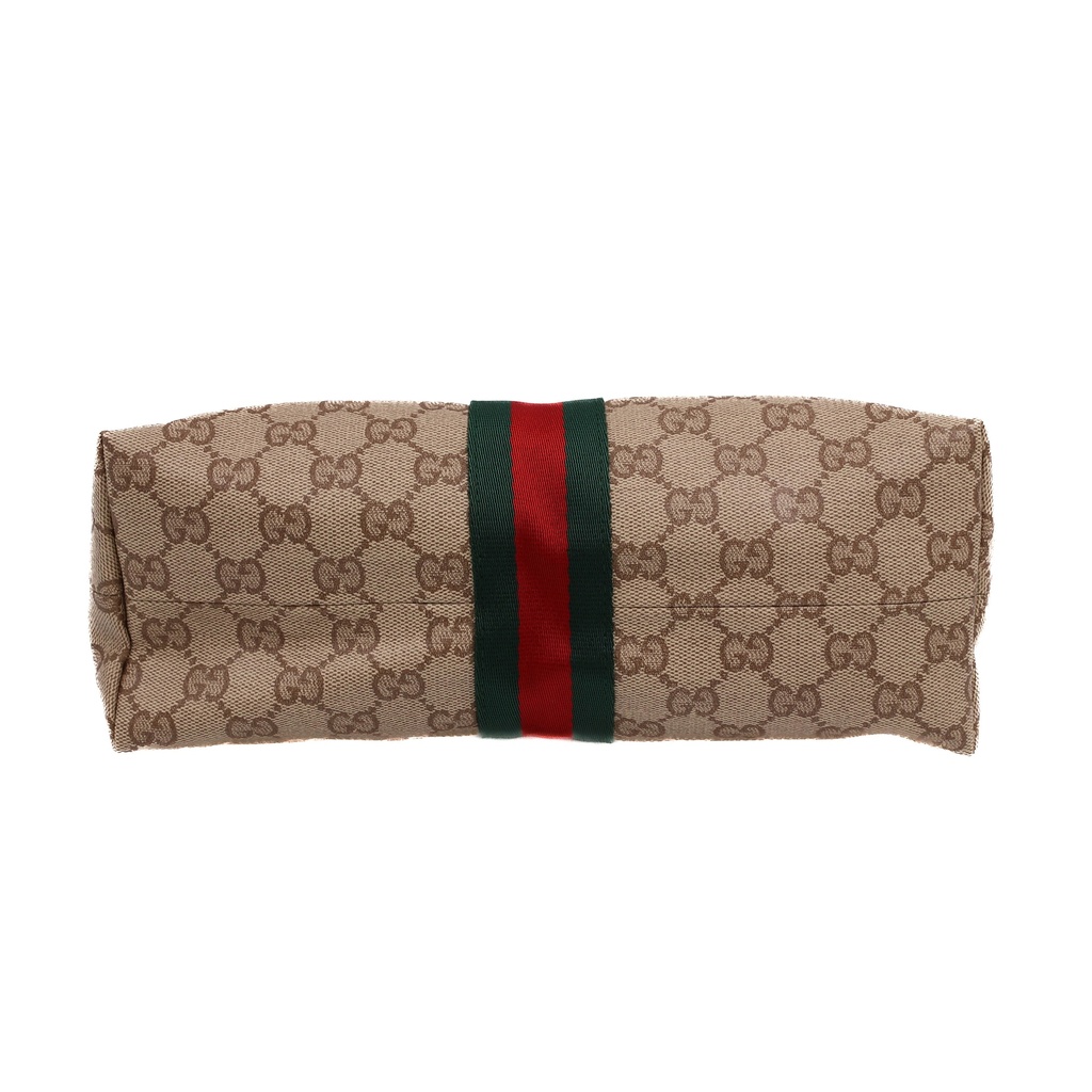 Gucci Medium GG pouch with Web 875821