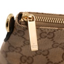 Gucci Medium GG pouch with Web 875821