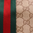 Gucci Medium GG pouch with Web 875821