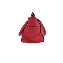 Valentino Garavani Vitello Small Rockstud Double Handle Tote Fuxia