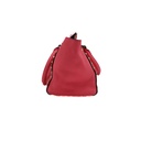 Valentino Garavani Vitello Small Rockstud Double Handle Tote Fuxia