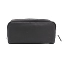 Prada Re-Nylon in Black Saffiano leather pouch
