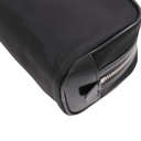 Prada Re-Nylon in Black Saffiano leather pouch