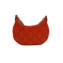 Gucci GG Matelassé Mini Bag In Orange Leather 739736