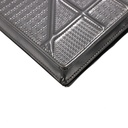 Christian Dior Metallic Patent Micro-Cannage Diorama Wallet on Chain Silver