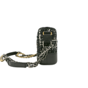 Chanel Gabrielle Small Hobo Bag White&Black Tweed and Leather