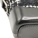 Chanel Gabrielle Small Hobo Bag White&Black Tweed and Leather