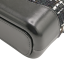 Chanel Gabrielle Small Hobo Bag White&Black Tweed and Leather