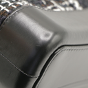 Chanel Gabrielle Small Hobo Bag White&Black Tweed and Leather