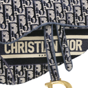 Christian Dior Oblique Jacquard Oblique Saddle Blue